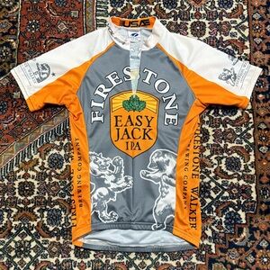 Voler Firestone Walker Easy Jack IPA Cycling Jersey size XS made in the USA